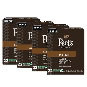Keurig 5000377638 Major Dickason's Blend K-Cups - Regular (88/Carton)