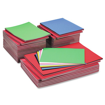 Pacon P104120 76 lbs. Text Weight Tru-Ray Construction Paper - Assorted (2000/Carton)