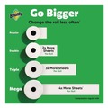 Cleaning & Janitorial Supplies | Bounty 80835948 Select-a-Size 5.9 in. x 11 in. 2-Ply Kitchen Roll Paper Towels - White (8/Pack) image number 5