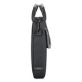 Office & Office Supplies | SOLO CLA112-4 14 in. x 1.5 in. x 10.5 in. Polyester Pro Slim Brief Case Fits Devices Up to 14.1 in. - Black image number 2