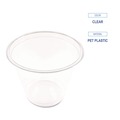 Cups and Lids | Boardwalk BWKPET9SPK 9 oz. Plastic PET Cups - Clear (50/Pack) image number 3