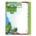 Copy & Printer Paper | Geographics 49950 Tree Free Award Certificates, 8.5 x 11, Green/Brown/Blue, with Outside Scene Border, 15/Pack image number 1