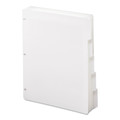 Binders | Smead 89415 11 in. x 8.5 in. 5-Tab Three-Ring Binder Index Divider - White (20/Box) image number 1