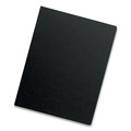 Sheet Protectors | Fellowes Mfg Co. 5224701 11.25 in. x 8.75 in. Futura Unpunched Presentation Covers for Binding Systems - Opaque Black (25/Pack) image number 3
