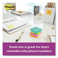 Back to School Sale | Post-it Notes Super Sticky 622-8SSMIA 2 in. x 2 in. Pads - Supernova Neon Collection Colors (8/Pack) image number 5