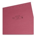 File Folders | Smead 64056 Letter Size 1/5-Cut Tabs Colored Hanging File Folders - Assorted Jewel Tone Colors (25/Box) image number 2