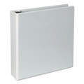 Binders | Universal UNV20746PK 11 in. x 8.5 in. 2 in. Capacity 3 Rings Slant D-Ring View Binder - White (4/Pack) image number 0