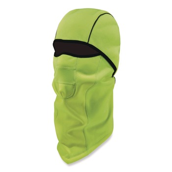 PRODUCTS | Ergodyne 16834 N-Ferno 6823 One Size Fits Most Fleece Hinged Balaclava Face Mask - Lime