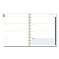 Notebooks & Pads | AT-A-GLANCE 1768905 11 in. x 8.5 in. 12-Month (Jan-Dec 2026) Midnight Garden Weekly/Monthly Planner - Black/Pink/Green Cover image number 1