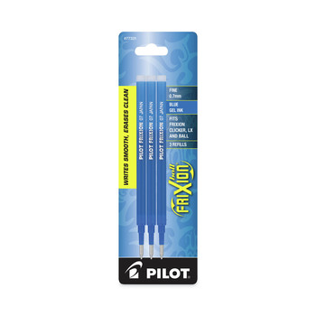 Pilot 77331 Pilot FriXion Fine Tip Ink Refill - Blue Ink (3/Pack)