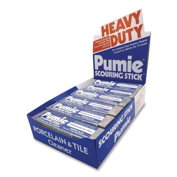 Pumie JAN-12 6.75 in. x 1.25 in. Scouring Stick - Gray (1 Dozen)