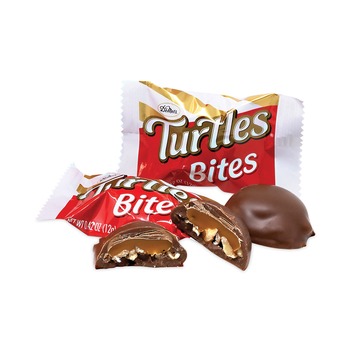  | Green Rabbit 329573 0.42 oz. Turtles Original Bite Size Candy (60/Carton)