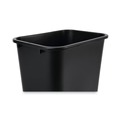 Just Launched | Boardwalk 3485203 41 qt. Soft-Sided Plastic Wastebasket - Black image number 2