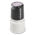 Just Launched | Universal UNV10080 Pre-Inked/Re-Inkable Smiley Face Round Message Stamp - Red Ink image number 0