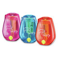 Pencil Sharpeners | Bostitch PS1-ADJ 3.5 in. x 1.25 in. x 5.5 in. One-Hole Twist-n-Sharp Pencil Sharpener - Randomly Assorted Colors (6/Pack) image number 0