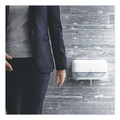 Paper Towels and Napkins | Tork 473200 14.17 x 5.08 x 8.23 Elevation Coreless High Capacity Bath Tissue Dispenser - White image number 6