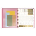 Notebooks & Pads | AT-A-GLANCE 1606-805-27 8.75 in. x 7.75 in. 12-Month (Jan-Dec 2026) WorkStyle Weekly/Monthly Planner - Pink Cover image number 4