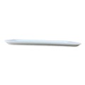 Food Trays, Containers, and Lids | GEN 16SWH 11.63 in. x 7.25 in. x 0.54 in. #16S Meat Trays - White (250/Carton) image number 1
