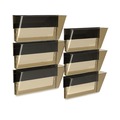File Folders | Storex 70326U06C 16 in. x 4 in. x 7 in. Unbreakable Magnetic Wall Legal/Letter File - Smoke image number 1