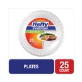 Bowls and Plates | Hefty D2-1029 10.25 in. Diameter Plate Foam Soak Proof Tableware - White (10/Carton) image number 2