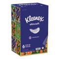Tissues | Kleenex 54317 3-Ply Ultra Soft Facial Tissue - White (4 Packs/Carton) image number 0