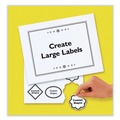 Labels | Avery 06465 8.5 in. x 11 in. Inkjet/Laser Printers Removable Multi-Use Labels - White (25/Pack) image number 4