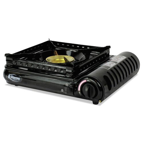 Food Service | Sterno 50182 15,000 BTU 13 x 11 x 3.75 Piezoelectric Ignition Butane Stoves (6/Carton) image number 0