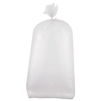 CLEANING CARTS | Inteplast Group PB080320M 0.8 mil. 8 in. x 20 in. Food Bags - Clear (1000/Carton)