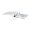 Binders | Universal UNV30722 1.5 in. Capacity 11 in. x 8.5 in. 3 Rings Deluxe Easy-to-Open D-Ring View Binder - White image number 1