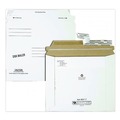 Office Electronics & Batteries | Quality Park QUA64117 7.5 x 6.06 Square Flap Economy Disk/CD Mailer for CDs/DVDs - White (100/Carton) image number 2
