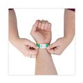 Office Accessories | Advantus 75443 10 in. x 0.75 in. Sequentially Numbered Crowd Management Wristbands - Green (100/Pack) image number 4