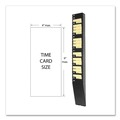 Just Launched | LZB 25-9EX 25 Pocket Holds 9 in. Plastic Expandable Time Card Rack - Black image number 3