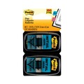 Page Flags | Post-it Flags 680-IH2 1 in. Initial Here Arrow Message Page Flags - Blue (100/Pack) image number 0