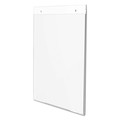 Office Presentation Supplies | Deflecto 68201 Classic Image 8.5 in. x 11 in. Portrait Wall-Mount Sign Holder - Clear image number 0