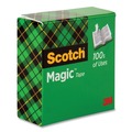 Tapes | Scotch 810 1 in. Core 0.5 in. x 36 yds. Magic Tape Refill - Clear (1-Roll) image number 2