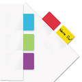 Page Flags | Redi-Tag B76820 Removable Page Flags - Red/Blue/Green/Yellow/Purple (50/Pack) image number 1