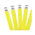 Office Accessories | Advantus 91123 9.75 in. x 0.75 in. Numbered Crowd Management Wristbands - Neon Yellow (500/Pack) image number 1