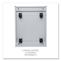 Office Filing Cabinets & Shelves | Alera ALEPBBBFLG 14.96 in. x 19.29 in. x 27.75 in. 3-Drawers: Box/Box/File Legal/Letter Left/Right File Pedestal with Full-Length Pull - Light Gray image number 7