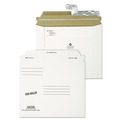 Office Electronics & Batteries | Quality Park QUA64117 7.5 x 6.06 Square Flap Economy Disk/CD Mailer for CDs/DVDs - White (100/Carton) image number 0