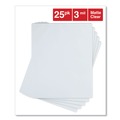 Laminating Supplies | Universal UNV84620 9 in. x 11.5 in. 3 mil Laminating Pouches - Gloss Clear (25/Pack) image number 3