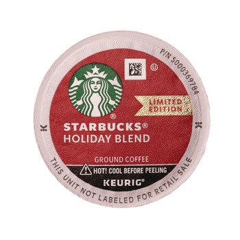Starbucks 12412029 Coffee K-Cups - Holiday Blend (22/Box)