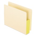File Folders | Pendaflex 12823 5.25 in. Expansion Letter Size Manila Drop Front Shelf File Pockets with Rip-Proof-Tape Gusset Top - Manila (10/Box) image number 0