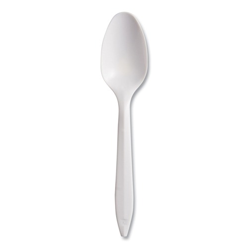 Cutlery | SOLO S6SW Regal Teaspoon Mediumweight Cutlery - Full-Size White (1000/Carton) image number 0