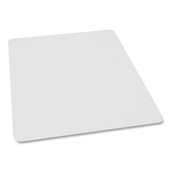 PRODUCTS | ES Robbins 121821 36 in. x 44 in. EverLife Light Use Chair Mat for Flat Pile Carpet - Rectangular Clear