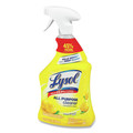 All-Purpose Cleaners | LYSOL Brand 19200-75352 32 oz. Spray Bottle Ready-to-Use All-Purpose Cleaner - Lemon Scent (12/Carton) image number 2