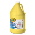 Acrylic & Tempera Paint | Crayola 542128034 1 gal. Bottle Washable Paint - Yellow image number 1