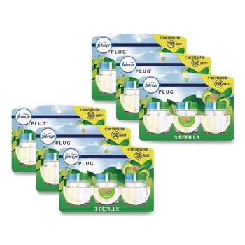 PRODUCTS | Febreze 80781111 2.63 oz. PLUG Air Freshener Refills - Gain Scent (6 Packs/Carton)