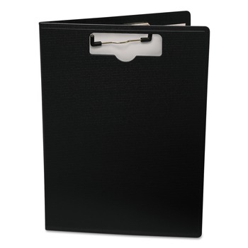 Mobile OPS 61634 0.5 in. Capacity Portfolio Clipboard with Low-Profile Clip - Black
