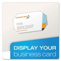 File Folders | Oxford 51704EE 100 Sheet Capacity 11 in. x 8.5 in. High Gloss Laminated Paperboard Folder - White (25/Box) image number 5