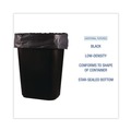Trash & Waste Bins | Boardwalk W4832YKKR01 24 in. x 32 in. 16 gal. 1 mil Perforated Roll Low-Density Waste Can Liners - Black (150/Carton) image number 5